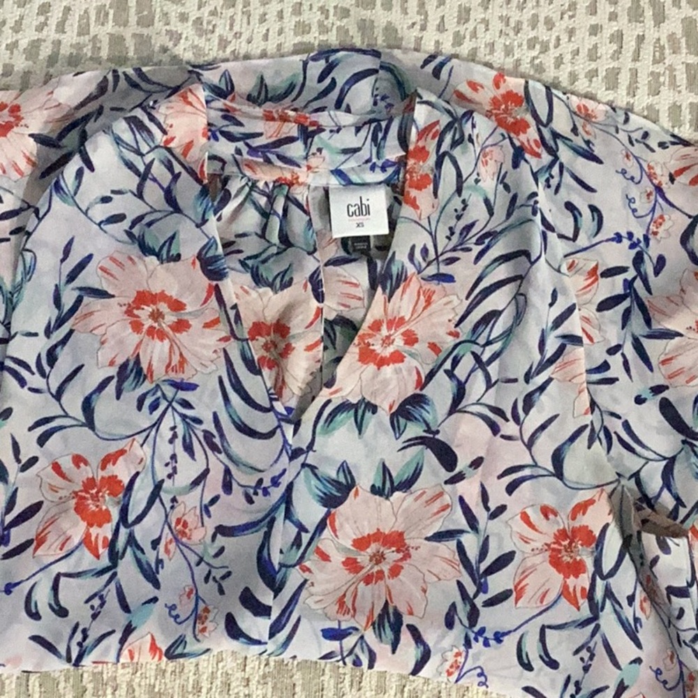 Cabi Floral Women's Top - Multicolor